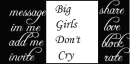 big girls don't cry