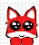 fox "pyong"- cute smile