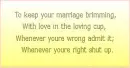 marriage