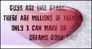 guys are like stars