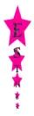 esther - pink stars