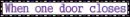 Door