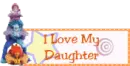 I love my daughter
