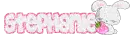 stephanie glitter bunny