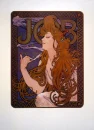Alphonse Mucha's "Job" poster