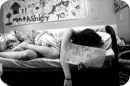 laying here...