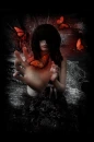 Girl and Butterflies