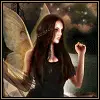 girl with butterfly