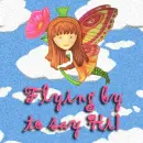 Fairy Girl - Flying by to say Hi