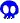 blue skull