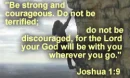 Joshua 1:9