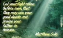 Matthwe 5:16