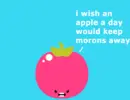 ...apple a day!! kawaii!!...