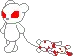 Bear with bloody Bear