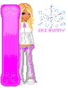 ski bunny doll