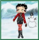 Christnas Betty Boop