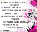 never love again