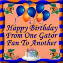 Happy Birthday to a gator fan