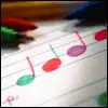 rainbow notes avatar