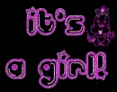 its a girl