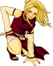 Ino with a kunai