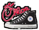 chloe black converse