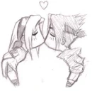 sasusaku kissing
