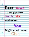 note to heart