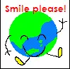 smile for earth!