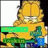 Garfield:: What're you lookin at?