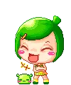 Green Haired Girl