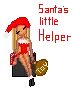 santa's lil helpa
