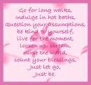 Just Be