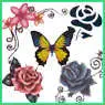 Butterflys and Roses