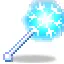 Snow flake stick