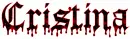 christina gothic text