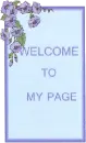 welcome to my page