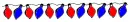 blue & red