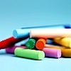 colored chalk