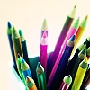 colored pencils
