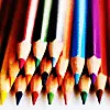 colored pencils