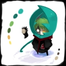 Chibi Zetsu and Tobi