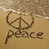 peace on the beach