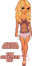 Jessica Simpson "the sweetiest sin"