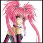 pink haired punk girl