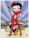 Betty Boop is working