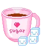 Pink Coffee Cup