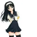 anime school girl