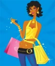 girl shopping