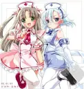 blue and pink nurses